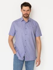 Акція на Сорочка бавовняна літня чоловіча Lee Cooper Revio2-Kl14 XL Блакитна від Rozetka
