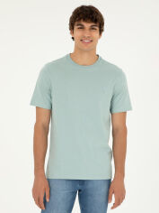 Акція на Футболка бавовняна довга чоловіча U.S. Polo Assn G081SZ011-000-2003269(su yesili) L Зелена від Rozetka