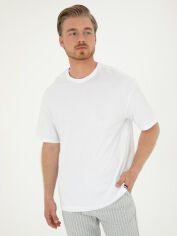 Акція на Футболка бавовняна довга чоловіча U.S. Polo Assn G081SZ011-000-2003452 2XL Біла від Rozetka
