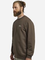 Акція на Світшот чоловічий Jack Wolfskin Essential Crewneck M A63843-5719 M Коричневий від Rozetka