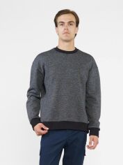 Акція на Світшот чоловічий Arber Sweatshirt Sw-4 M17.10.12.411 XL Сірий з чорним від Rozetka