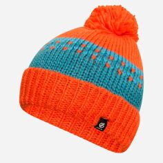 Акція на Дитяча зимова шапка-біні в'язана з помпоном Dare 2b Boffin II Beanie DKC321-P7V 146-158 см Помаранчевий/синій від Rozetka
