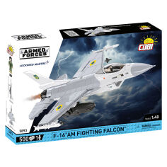 Акція на Конструктор Самолет F-16C Fighting Falcon UA 500 деталей Cobi COBI-5893 від Podushka