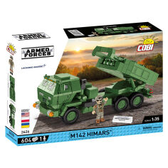 Акція на Конструктор РСЗО Himars M142 UA/PL/US 604 детали Cobi COBI-2626 від Podushka