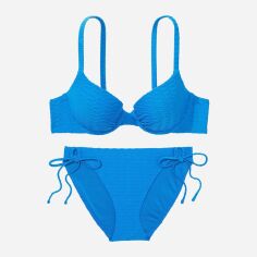Акція на Роздільний купальник жіночий Victoria's Secret 81829429 38C/XL Синій від Rozetka