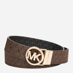 Акція на Ремінь двосторонній жіночий Michael Kors 895881254 S (97 см) Чорний/Коричневий ( 1159830754) від Rozetka