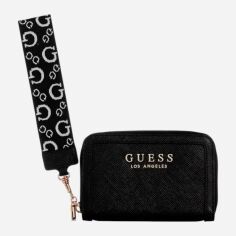 Акція на Гаманець жіночий для карток Guess 448954947 Чорний від Rozetka