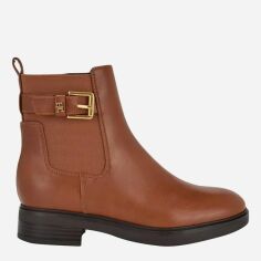 Акція на Жіночі челсі високі Tommy Hilfiger 378268001 39 Коричневі від Rozetka