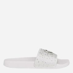 Акція на Жіночі шльопанці Guess 112514951 37.5 Білі від Rozetka
