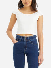 Акція на Топ жіночий Levi's 135487671 XL Білий від Rozetka