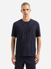 Акція на Футболка бавовняна довга чоловіча Armani Exchange 683961227 M Синя ( 1159831439) від Rozetka