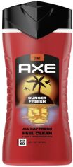 Акція на Шампунь-гель для душу AXE Sunset Fresh 3-in-1 Shower Gel and Shampoo 250 мл від Rozetka