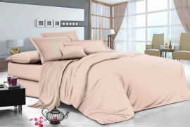 Акція на Комплект постельного белья Manner Powder SoundSleep бязь Полуторный комплект від Podushka