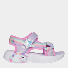 Акція на Дитячі спортивні сандалії для дівчинки Skechers Unicorn Dreams Sandal 303107N LVMT 26 Лавандові від Rozetka