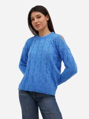 Акція на Джемпер жіночий EQUILIBRI W342 007 000 One Size Блакитний від Rozetka