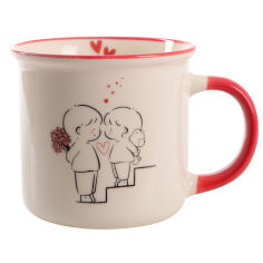 Акція на Чашка фарфоровая 370 мл Hugs C Limited Edition GB057-E0950C від Podushka