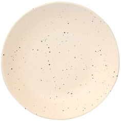 Акція на Тарелка обеденная 26.5 см Sandy Cream Limited Edition ZH-7013-1 бежевая від Podushka