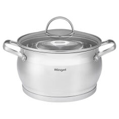 Акція на Кастрюля с крышкой 4.2 л 20 см Salsa Ringel RG-2034-20 від Podushka