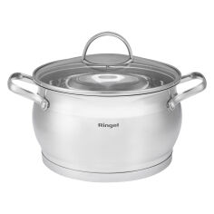 Акція на Кастрюля с крышкой 3.1 л 18 см Salsa Ringel RG-2034-18 від Podushka