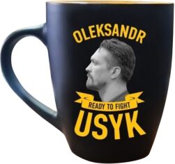 Акція на Офіційна чашка від Олександра Усика та RTF 330 мл USYK BOXING MUG (MUG-BLYL-RTF) від Rozetka