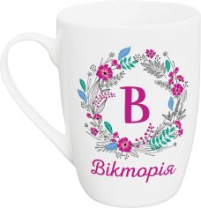 Акція на Фарфорова чашка Kvarta Вікторія 360 мл в подарунковій коробці (2404) від Rozetka