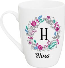 Акція на Фарфорова чашка Kvarta Ніна 360 мл в подарунковій коробці (2413) від Rozetka