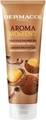 Акція на Смачний гель для душу Dermacol Body Aroma Moment Макадамія та трюфель 250 мл від Rozetka