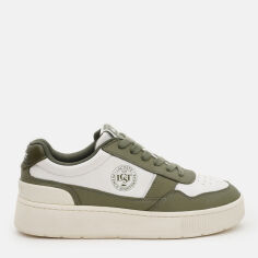 Акція на Жіночі кросівки Lacoste 748SFA0007-2H4 41 (T7.5) 26.3 см Білі з зеленим від Rozetka