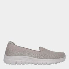 Акція на Жіночі сліпони Skechers 100697 TPE 39 (9US) 26 см Тауп від Rozetka