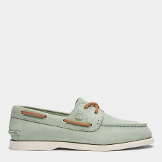 Акція на Жіночі топсайдери Timberland TB0A2Q9XEP0 39 (8US) 25 см Світло-зелені від Rozetka