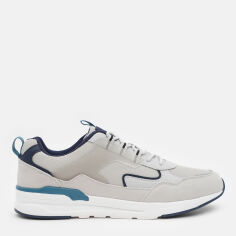 Акція на Чоловічі кросівки Beppi 2212995 43 27.6 см Grey/Navy від Rozetka