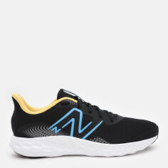 Акція на Чоловічі кросівки для бігу New Balance 411 V3 M411RM3 44 (10US) 28 см Чорний/Синій від Rozetka