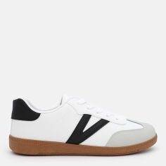 Акція на Чоловічі кеди Beppi 2212834 40 25.8 см White/Black від Rozetka