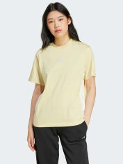 Акція на Футболка бавовняна жіноча Adidas W 3S Sj T JE1234 L Powyel/White від Rozetka