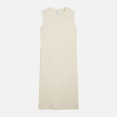 Акція на Сукня міді літня жіноча Puma Ess Dress 68564387 L Alpine Snow від Rozetka