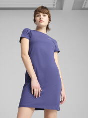 Акція на Сукня-футболка коротка літня жіноча Puma Ess Small No. 1 Logo Sli Dress 68497446 XS Blue Crystal від Rozetka