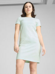 Акція на Сукня-футболка коротка літня жіноча Puma Ess Small No. 1 Logo Sli Dress 68497450 XS Peaceful Blue від Rozetka