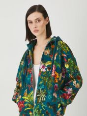 Акція на Толстовка на блискавці з капюшоном жіноча Medicine RS25BLD051-67A XL Зелена від Rozetka