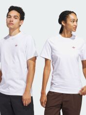 Акція на Футболка бавовняна довга чоловіча Adidas JD2796 L White від Rozetka