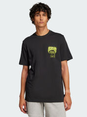Акція на Футболка бавовняна довга чоловіча Adidas Originals Q12 Ts Death JP2678 L Black з принтом від Rozetka