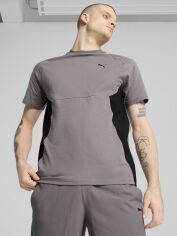 Акція на Футболка бавовняна довга чоловіча Puma Tech Better Tee 68460479 S Cast Iron від Rozetka