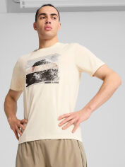 Акція на Футболка довга чоловіча Puma Graphics Seasons Unisex Tee 52656787 XL Alpine Snow з принтом від Rozetka