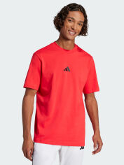 Акція на Футболка бавовняна довга чоловіча Adidas M Sl Sj T JF1095 L Purrub/Black від Rozetka