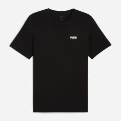 Акція на Футболка бавовняна довга чоловіча Puma Essentials Foundation 68676001 S Black від Rozetka
