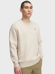 Акція на Світшот на флісі чоловічий Under Armour Ua Icon Fleece Crew 1374250-204 SM Сірий від Rozetka