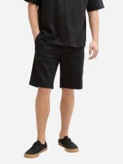 Акція на Шорти короткі чоловічі Tom Tailor 1044842-29999 3XL Чорні від Rozetka