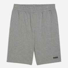 Акція на Шорти бавовняні короткі чоловічі Puma Essentials Foundation 68678103 M Medium Gray Heather від Rozetka