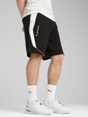 Акція на Шорти бавовняні довгі чоловічі Puma Sportswear 63061801 M Black від Rozetka