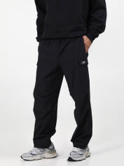 Акція на Спортивні штани чоловічі New Balance Ripstop Cargo MP51538BK M Чорні від Rozetka