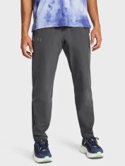 Акція на Спортивні штани чоловічі Under Armour Ua Outrun The Storm Pants 1376799-025 S Сірі від Rozetka